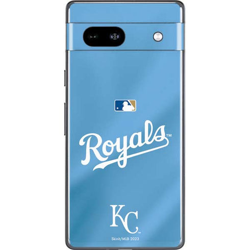 MLB Kansas City Royals Jersey Alternate Google Pixel 7a Skin